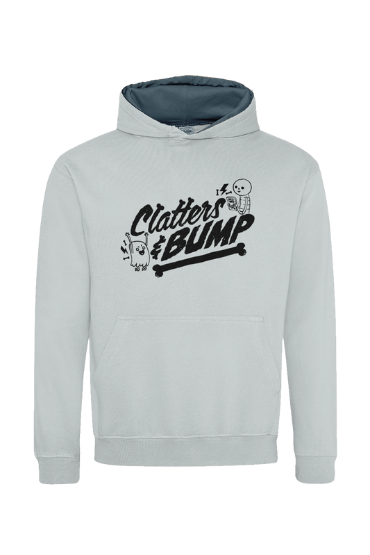 Clatters and Bump Vintage Distress kids hoodie