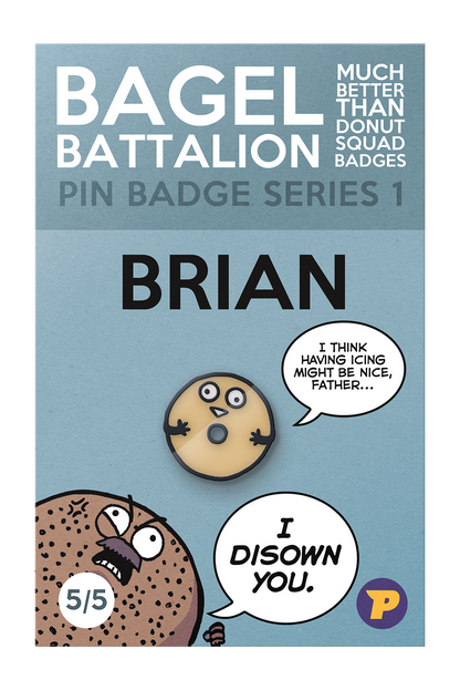 Bagel Battalion all pin badges bundle