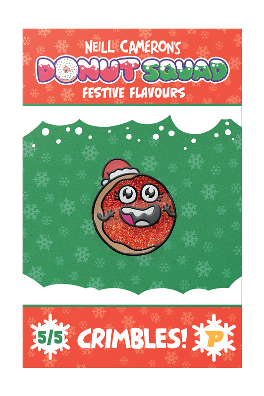 Donut Squad Crimbles pin badge
