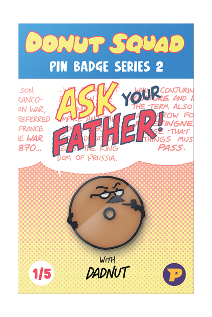 Donut Squad pin badges bundle - series 2