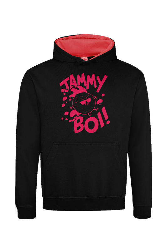 Donut Squad Jammyboi mono design kids hoodie