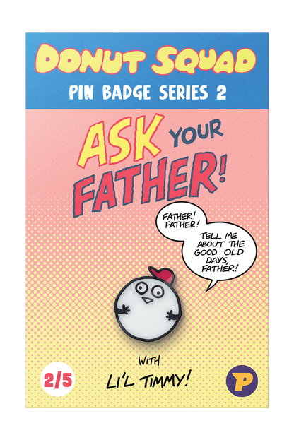 Donut Squad pin badges bundle - series 2