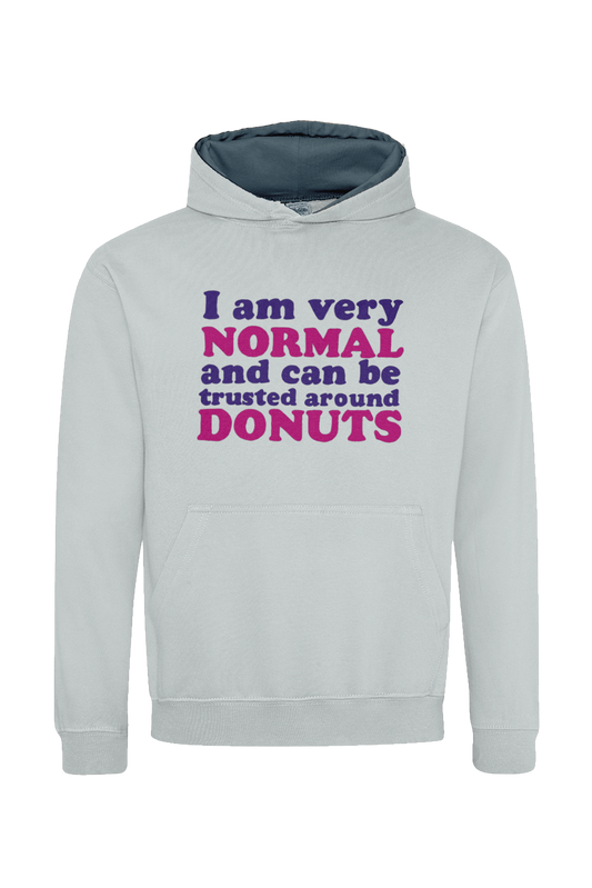 Donut Squad Totally Normal Humans kids hoodie