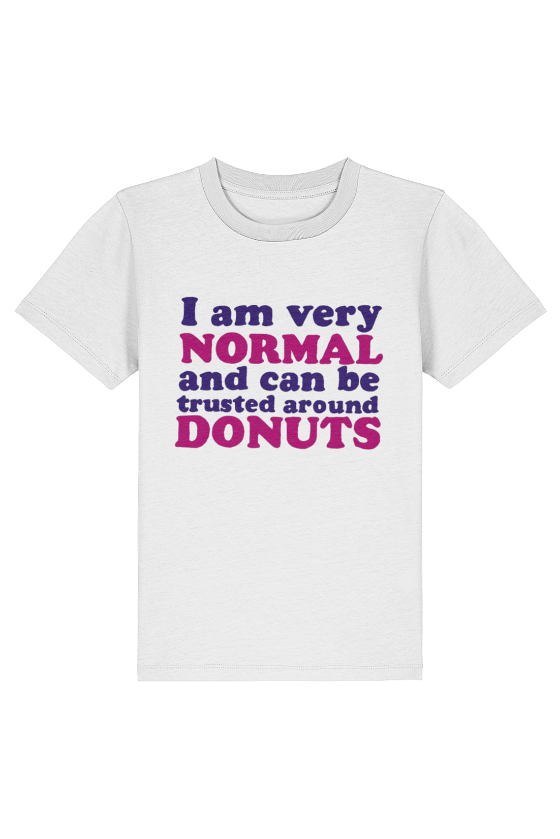 Donut Squad "I am very normal and can be trusted around donuts" kids t-shirt