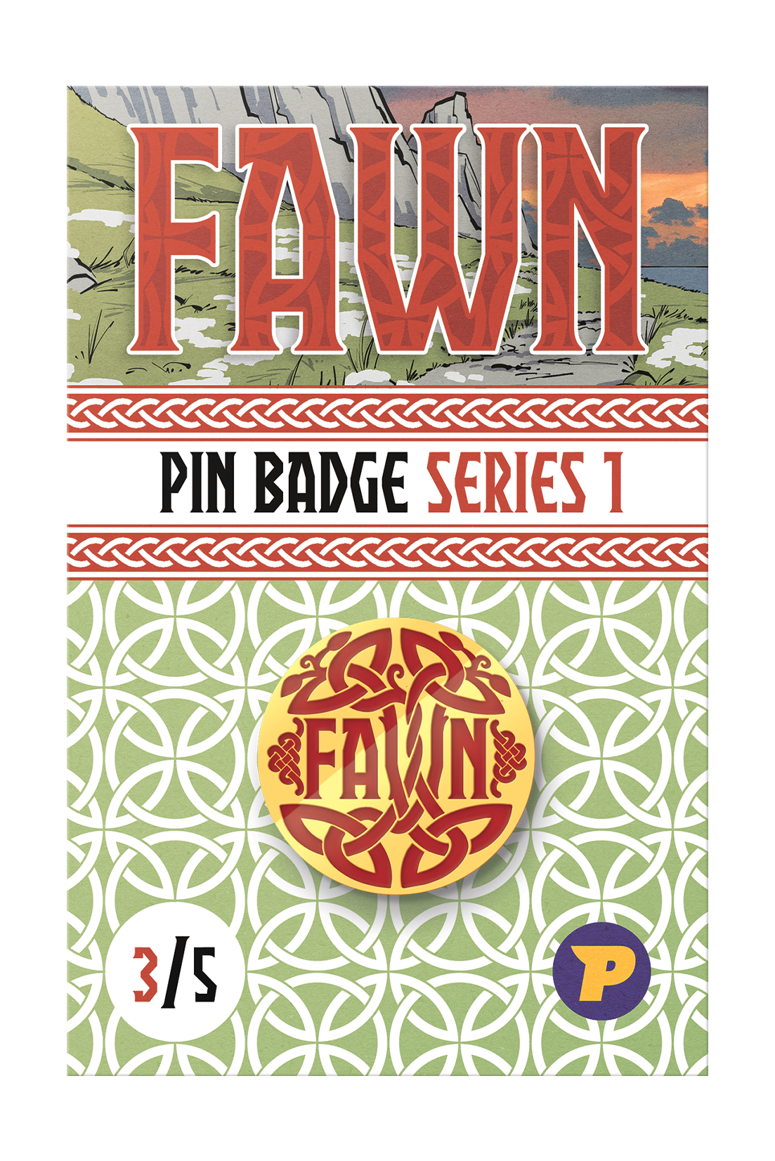 Fawn all pin badges bundle