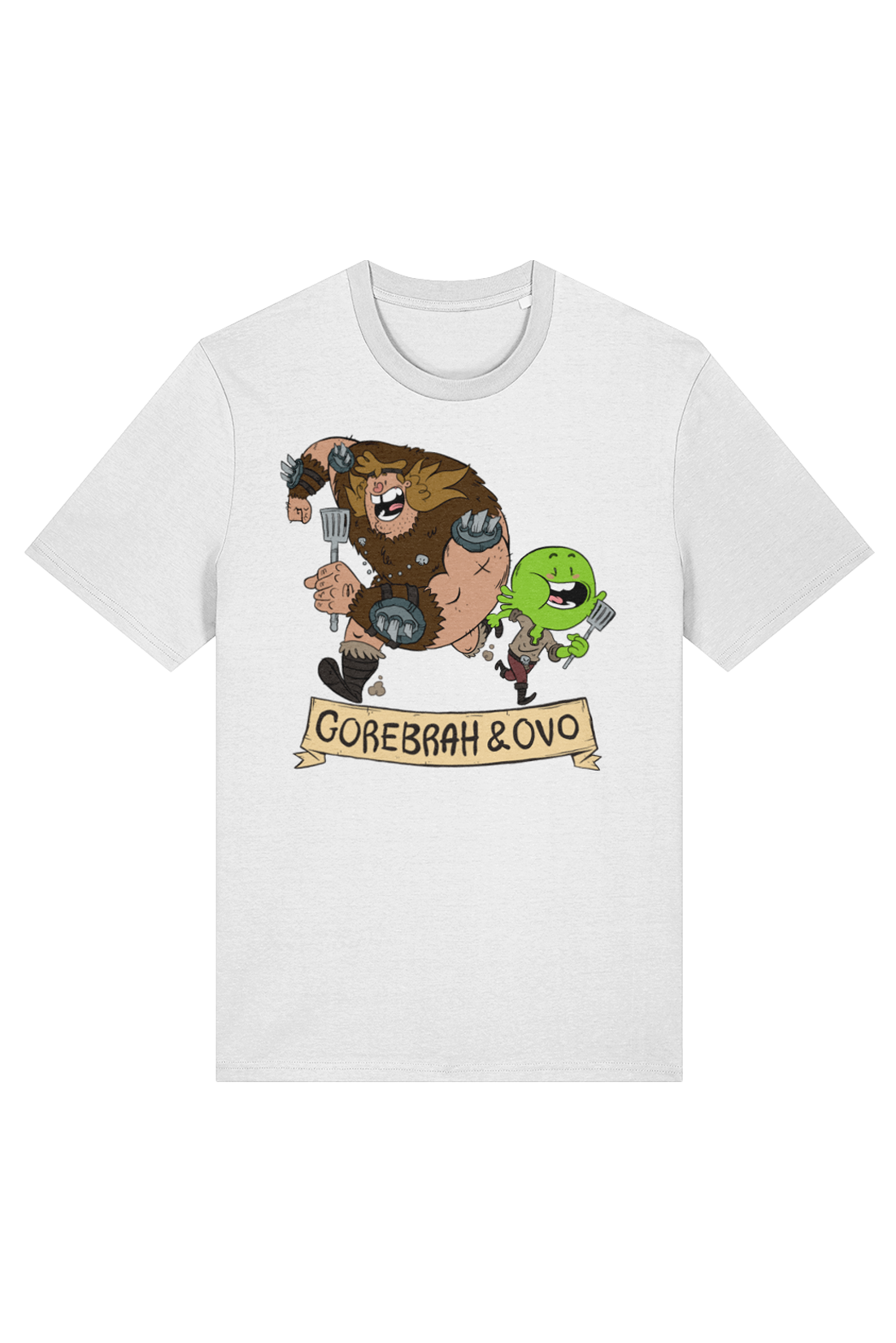 Gorebrah and Ovo adult t-shirt