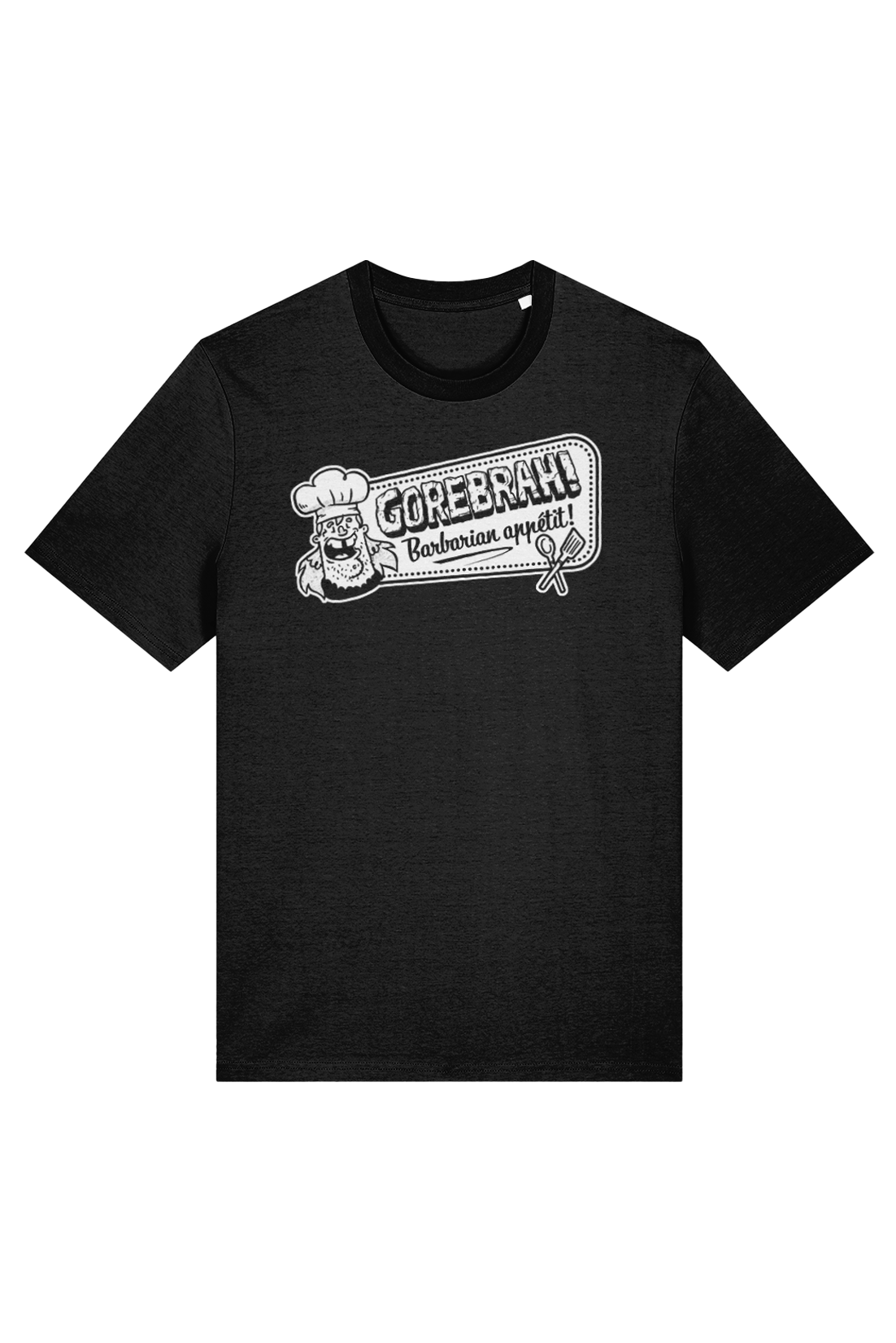 Gorebrah Barbarian Chef adult t-shirt