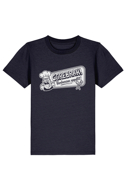 Gorebrah Barbarian Chef kids t-shirt