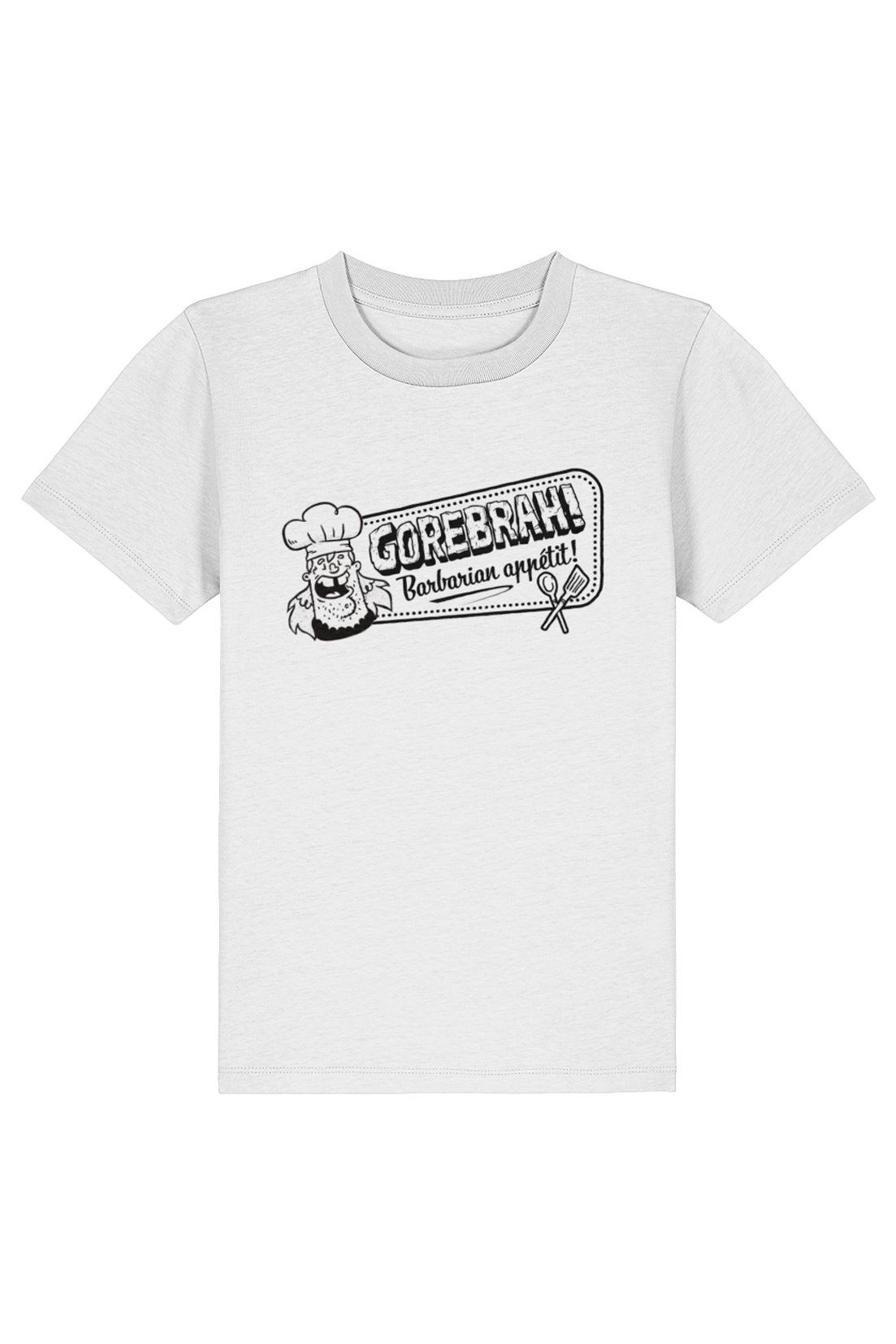 Gorebrah Barbarian Chef kids t-shirt – The Phoenix Shop