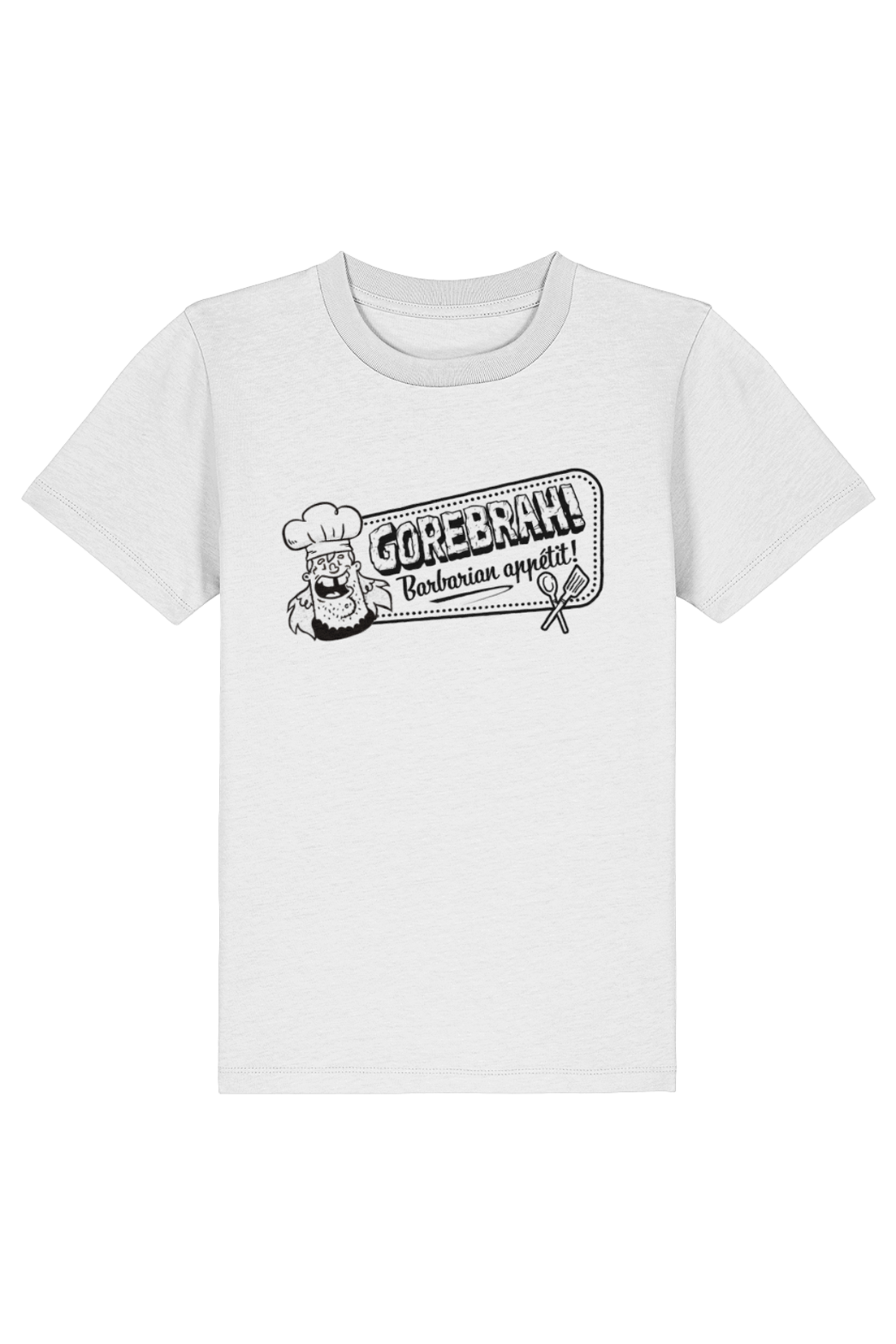 Gorebrah Barbarian Chef kids t-shirt