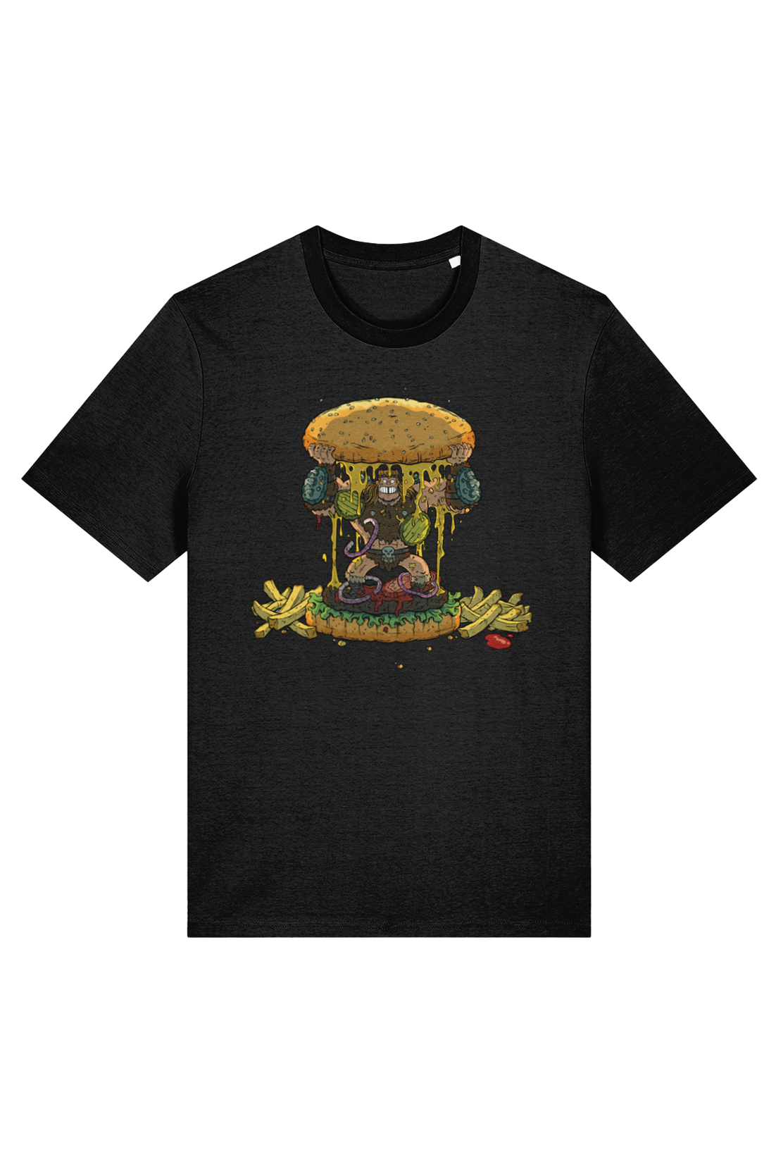 Gorebrah Hamburger adult t-shirt