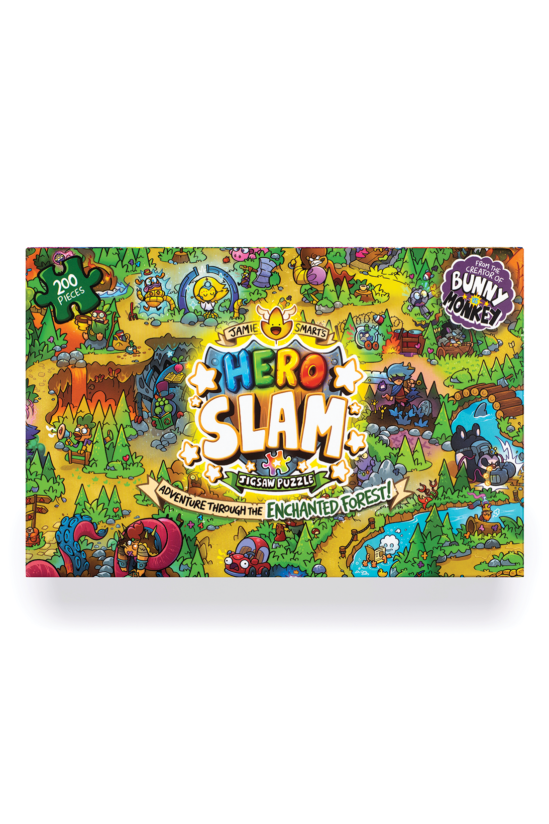 Jamie Smart's Hero Slam Jigsaw Puzzle: 200 pieces