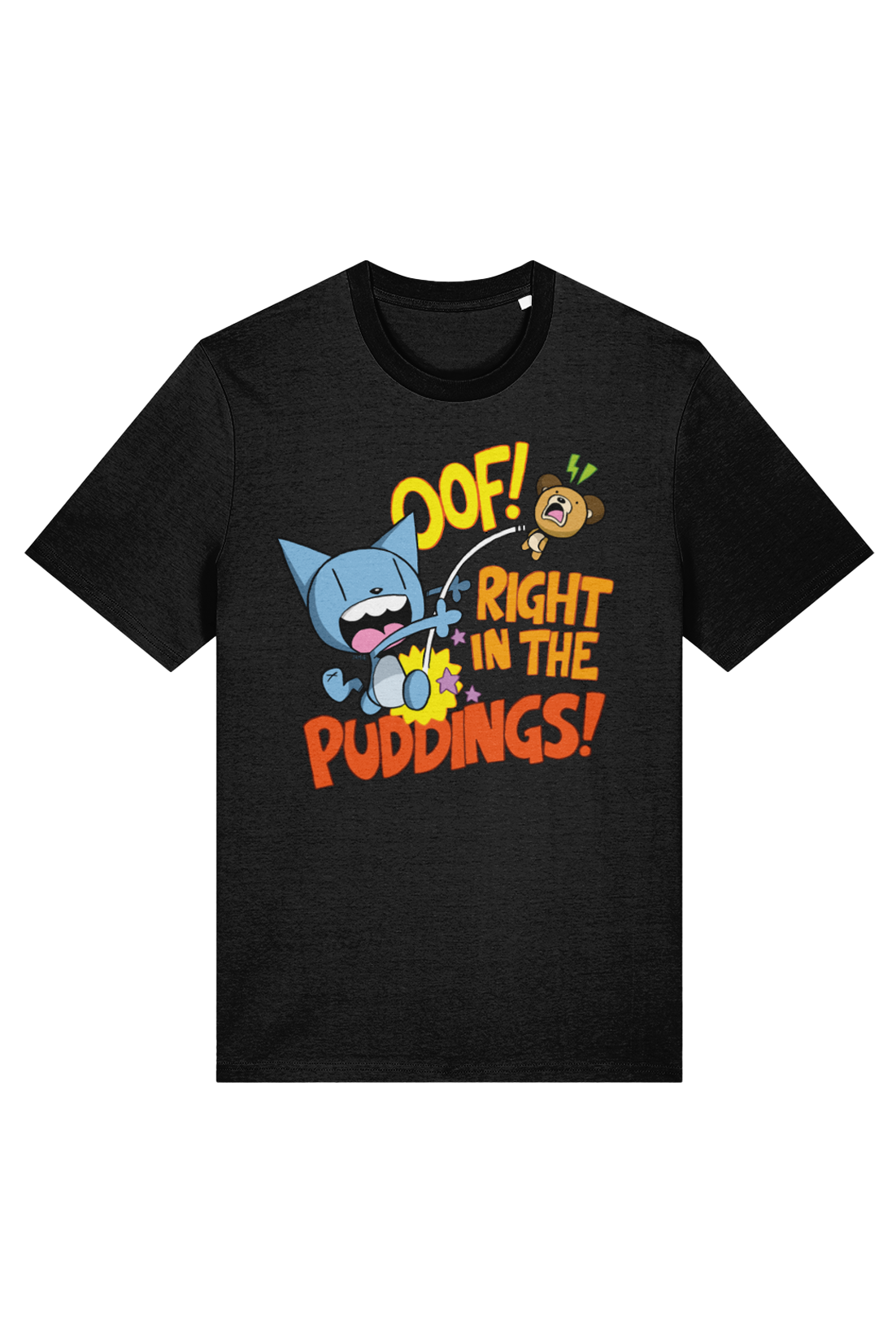 Looshkin "Oof! Right in the puddings!" adult t-shirt