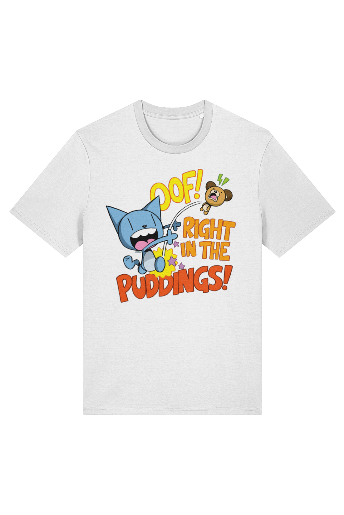 Looshkin "Oof! Right in the puddings!" adult t-shirt