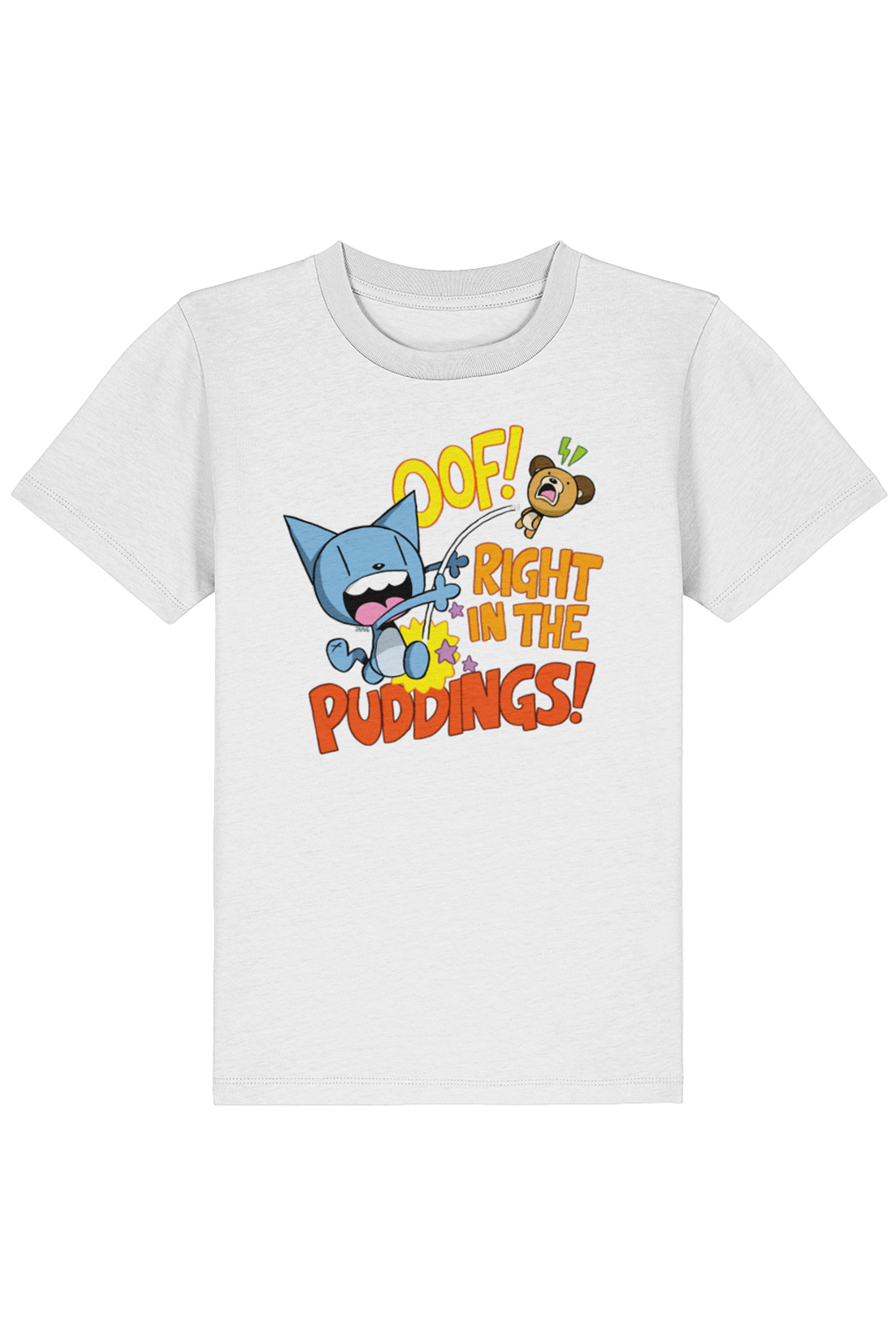 Looshkin "Oof! Right in the puddings!" kids t-shirt