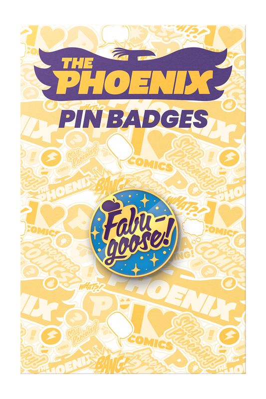 Official Phoenix Fabu-goose! pin badge