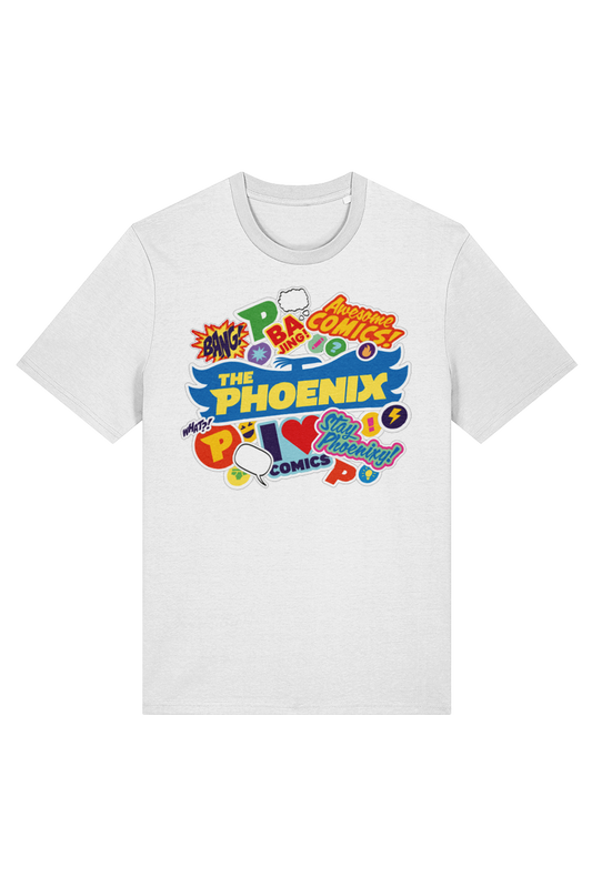 Phoenix Sticker Style adult t-shirt