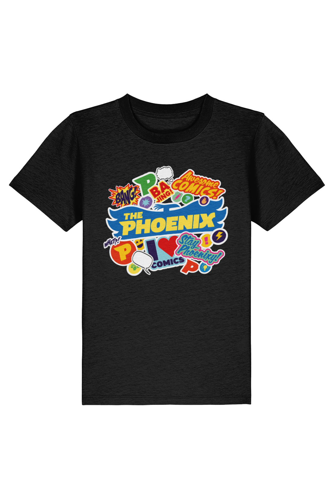 Phoenix Sticker Style kids t-shirt