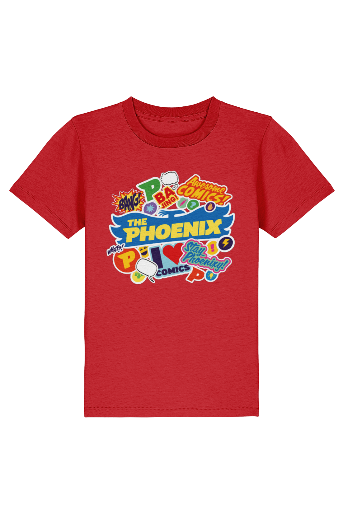 Phoenix Sticker Style kids t-shirt