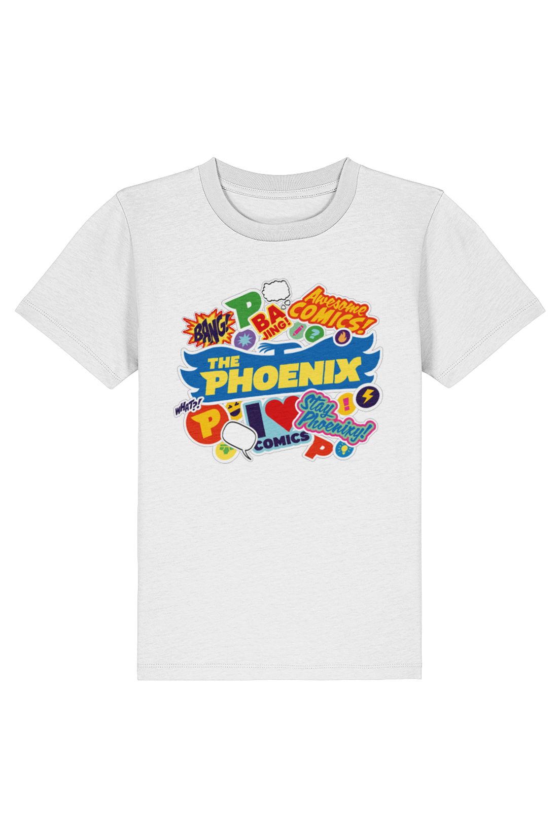 Phoenix Sticker Style kids t-shirt