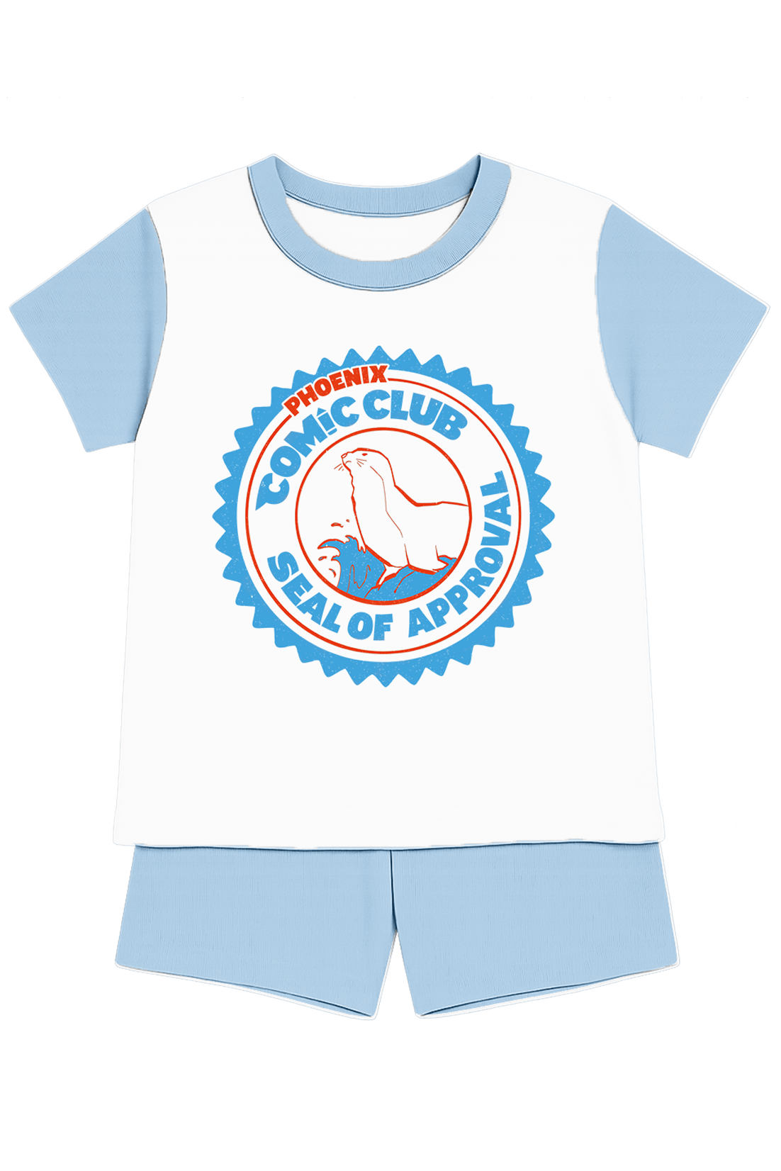 Phoenix Comic Club "Seal of Approval" kids pyjamas
