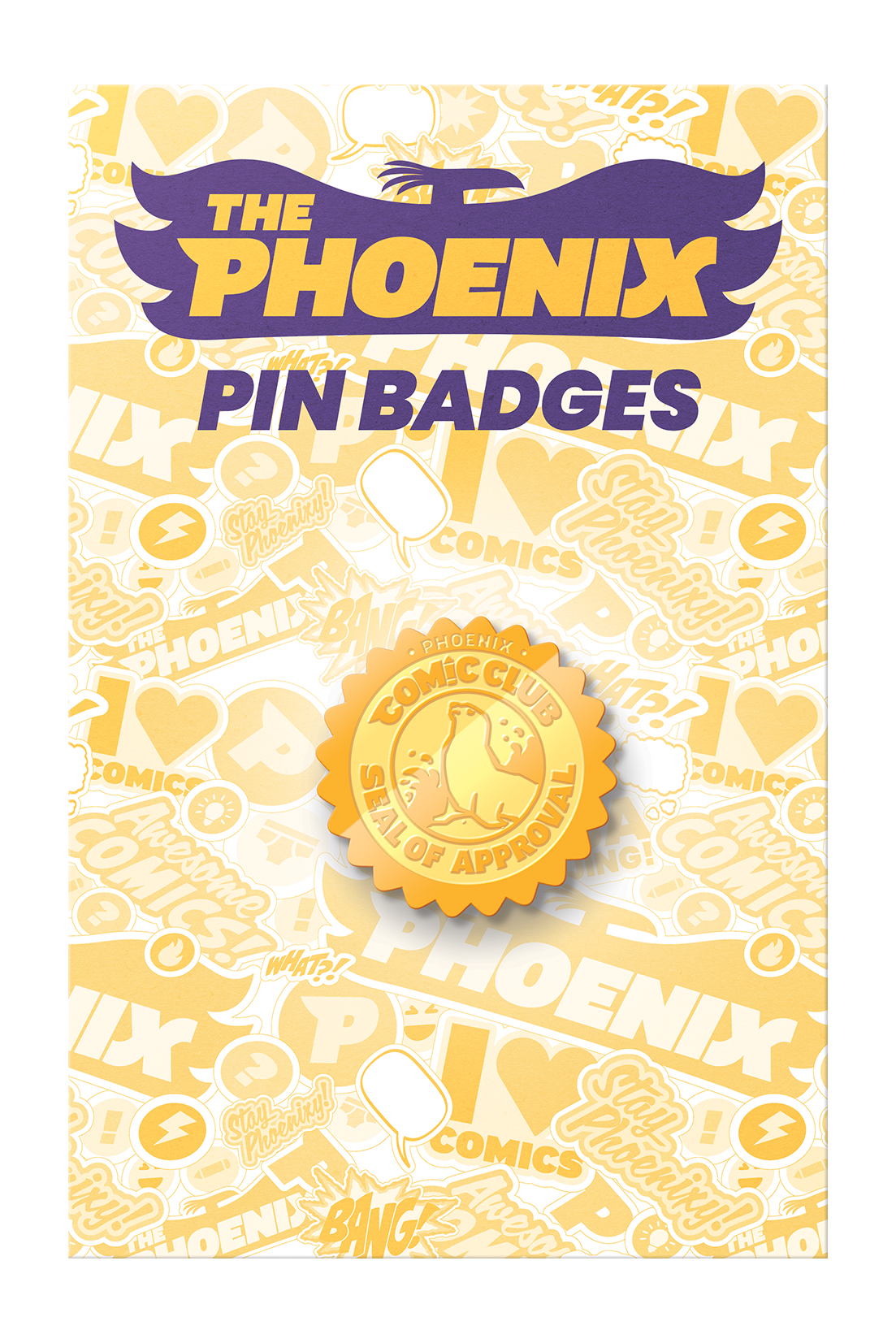Official Phoenix Seal of Approval pin badge