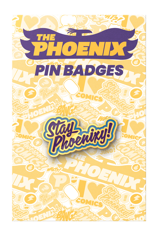 Official Phoenix "Stay Phoenixy!" pin badge