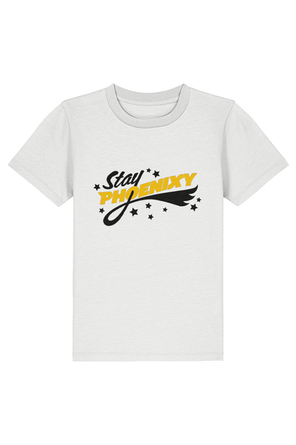 Bunny vs Monkey Intergalactic Monkey Business and Stay Phoenixy kids t-shirt