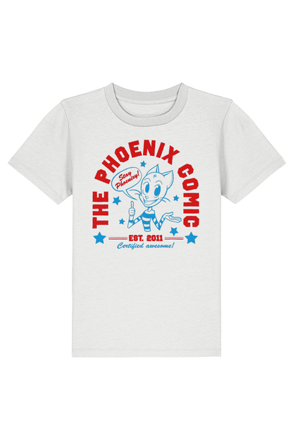 Bunny vs Monkey Intergalactic Monkey Business and Tabs Stay Phoenixy kids t-shirt