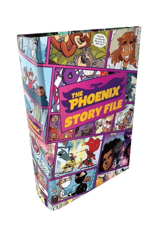 Phoenix comic binder 2027 story file edition