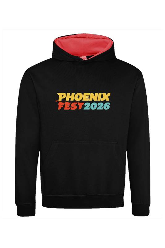 Phoenix Fest 2026 kids hoodie