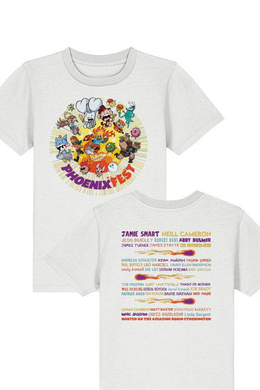 Phoenix Fest 2026 Lineup kids t-shirt