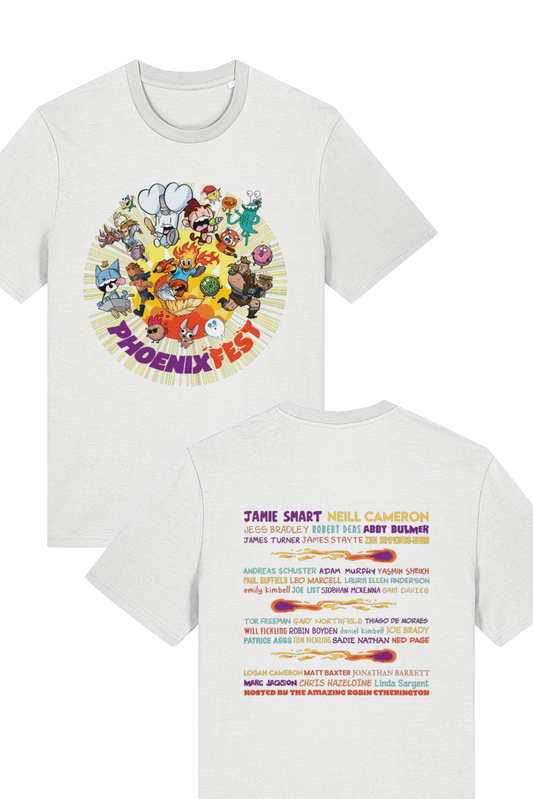 Phoenix Fest 2026 Lineup adult t-shirt