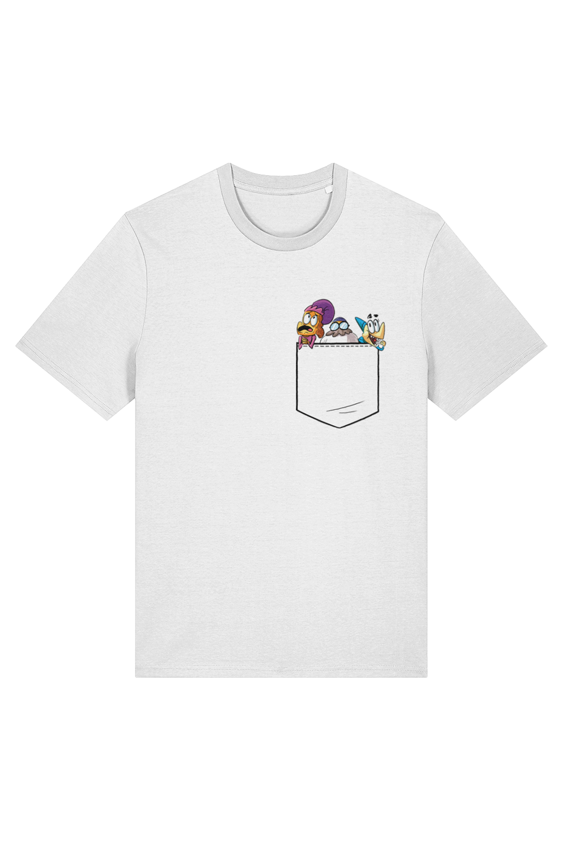 Toby and the Pixies Pocket adult t-shirt