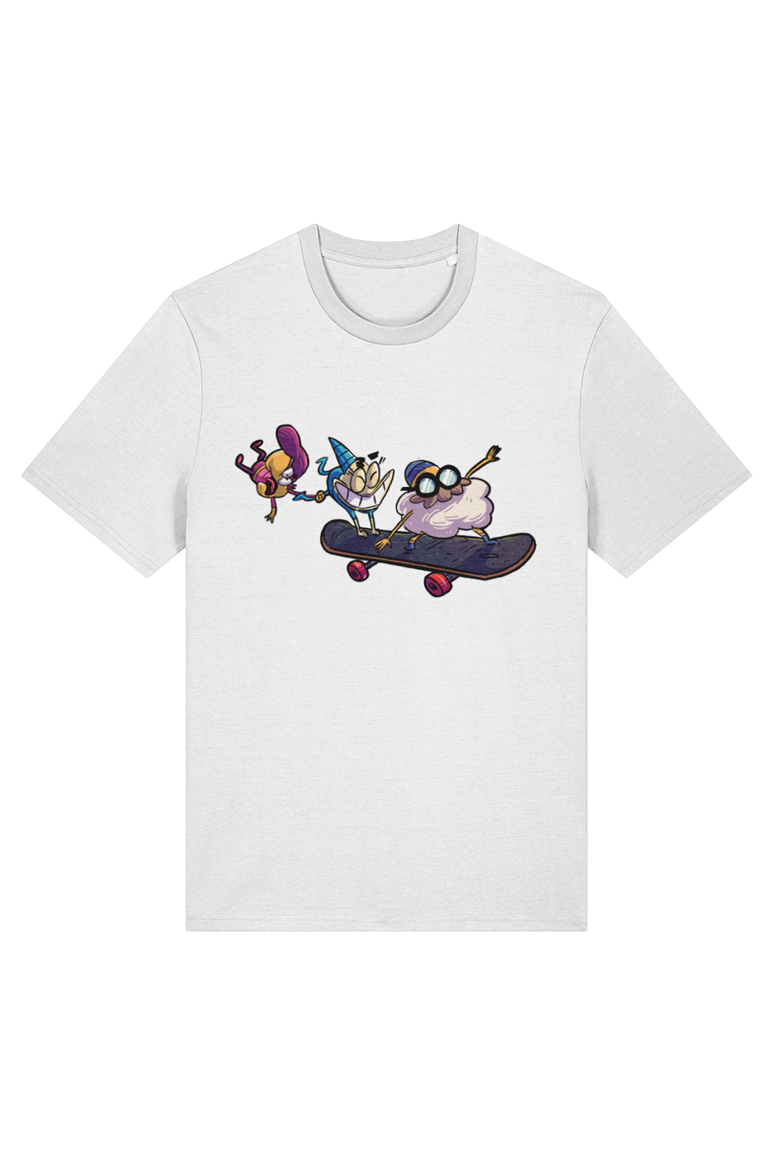 Toby and the Pixies Skateboard adult t-shirt