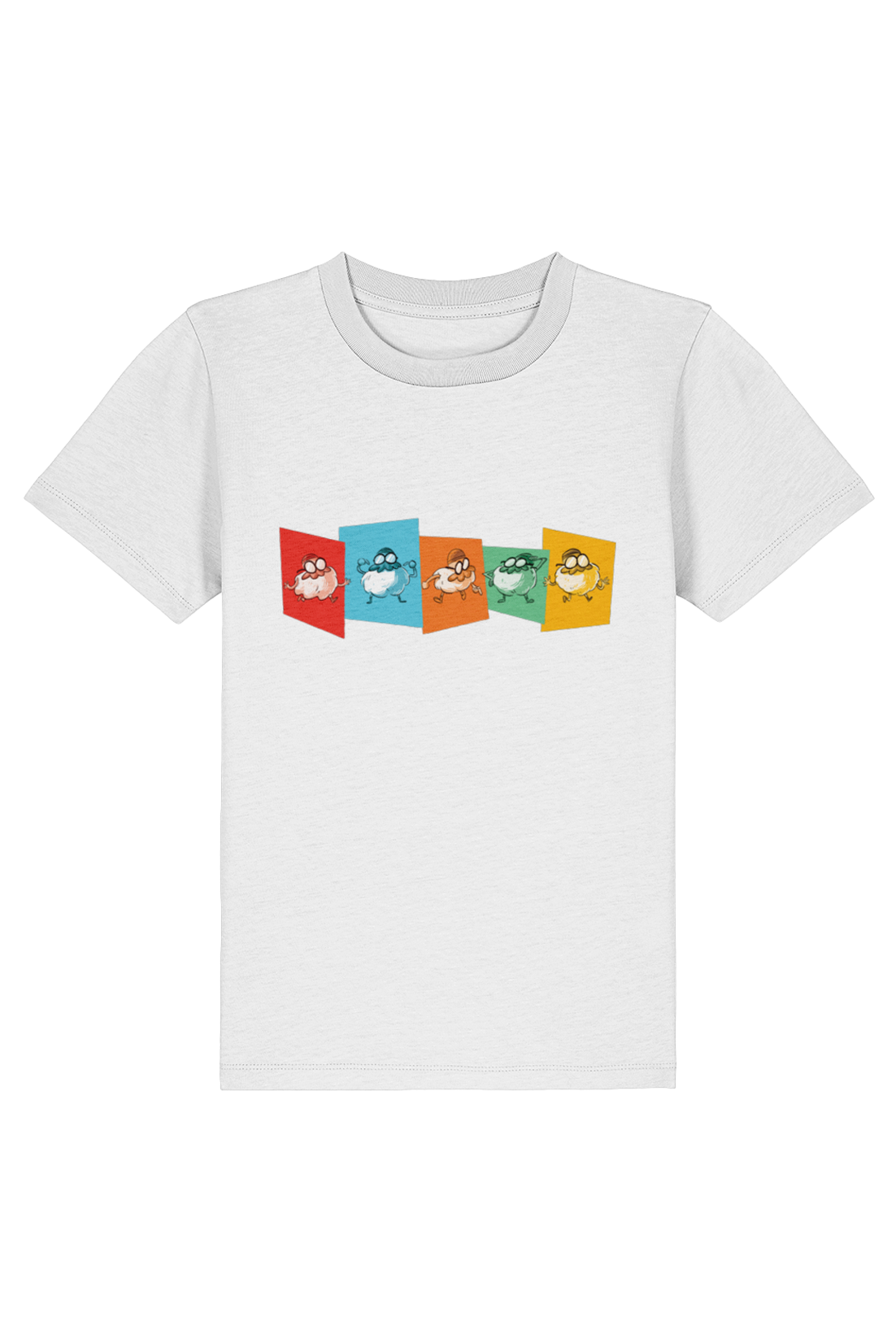 Toby and the Pixies Squares kids t-shirt