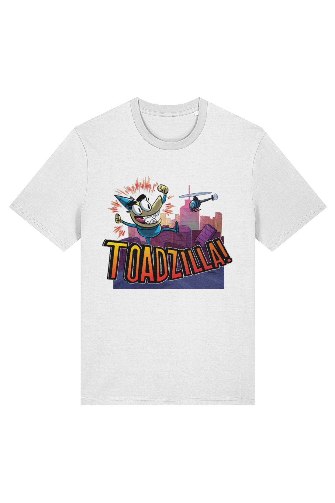 Toby and the Pixies Toadzilla adult t-shirt