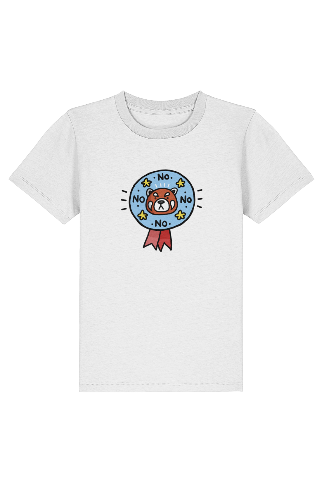 Squid Bits Jerk Face Red Panda kids t-shirt