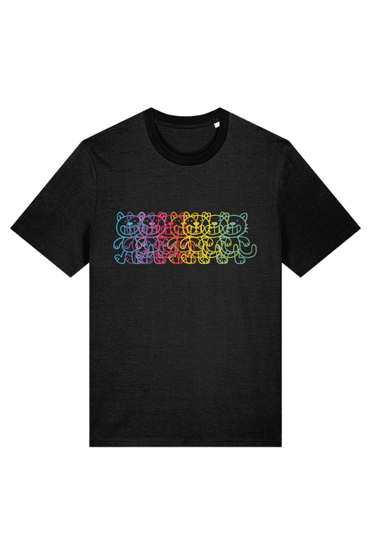 Squid Bits Rainbow Cat adult t-shirt