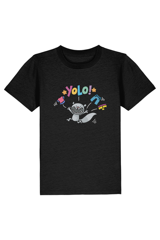 Squid Bits YOLO! kids t-shirt