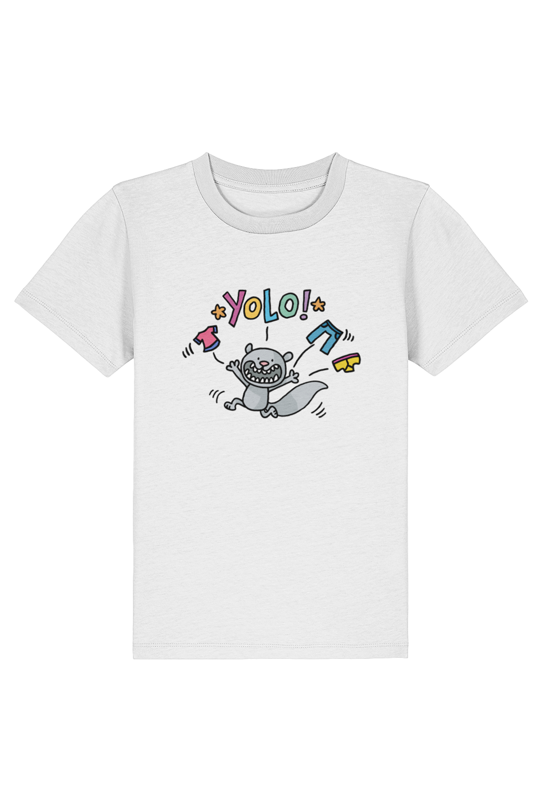 Squid Bits YOLO! kids t-shirt