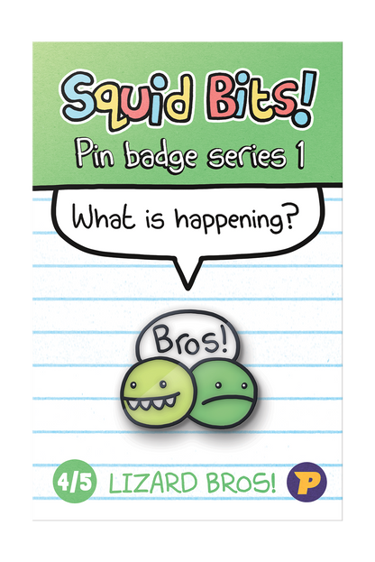 Squid Bits all pin badges bundle