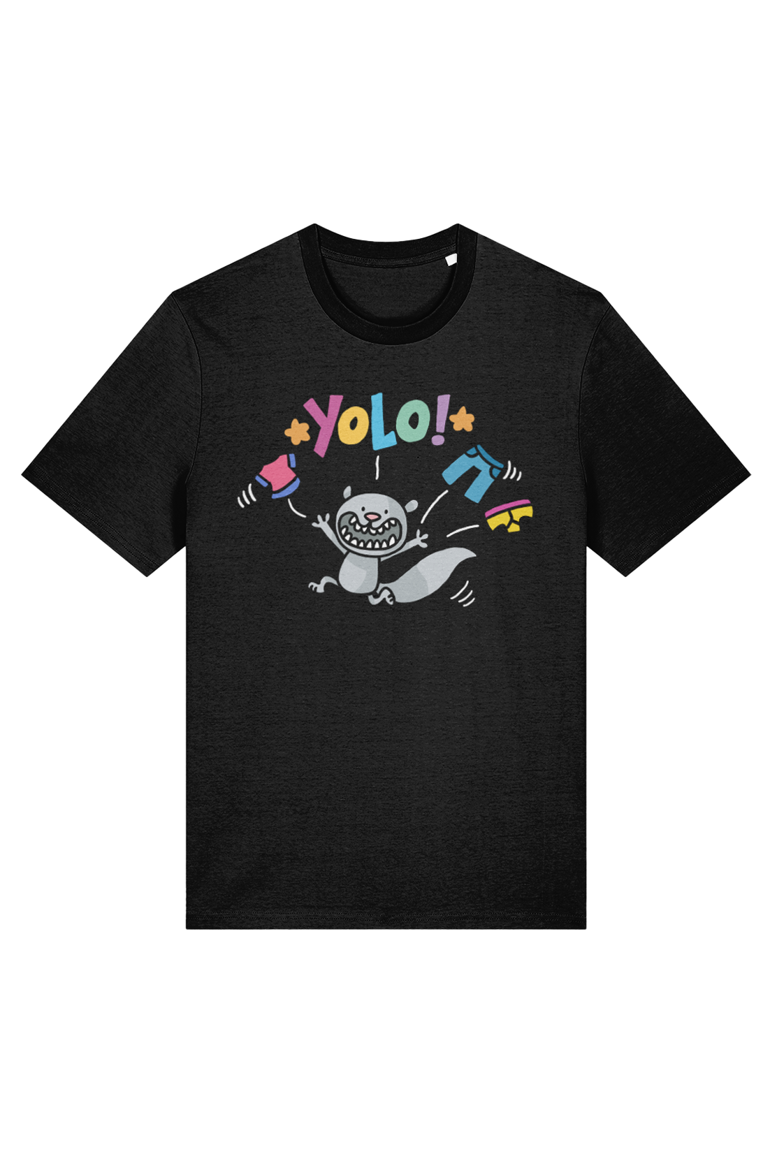 Squid Bits YOLO! adult t-shirt