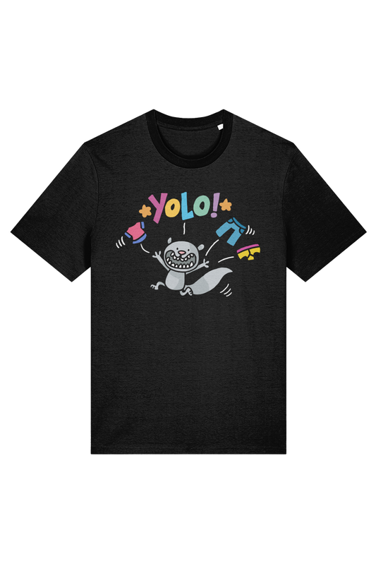 Squid Bits YOLO! adult t-shirt