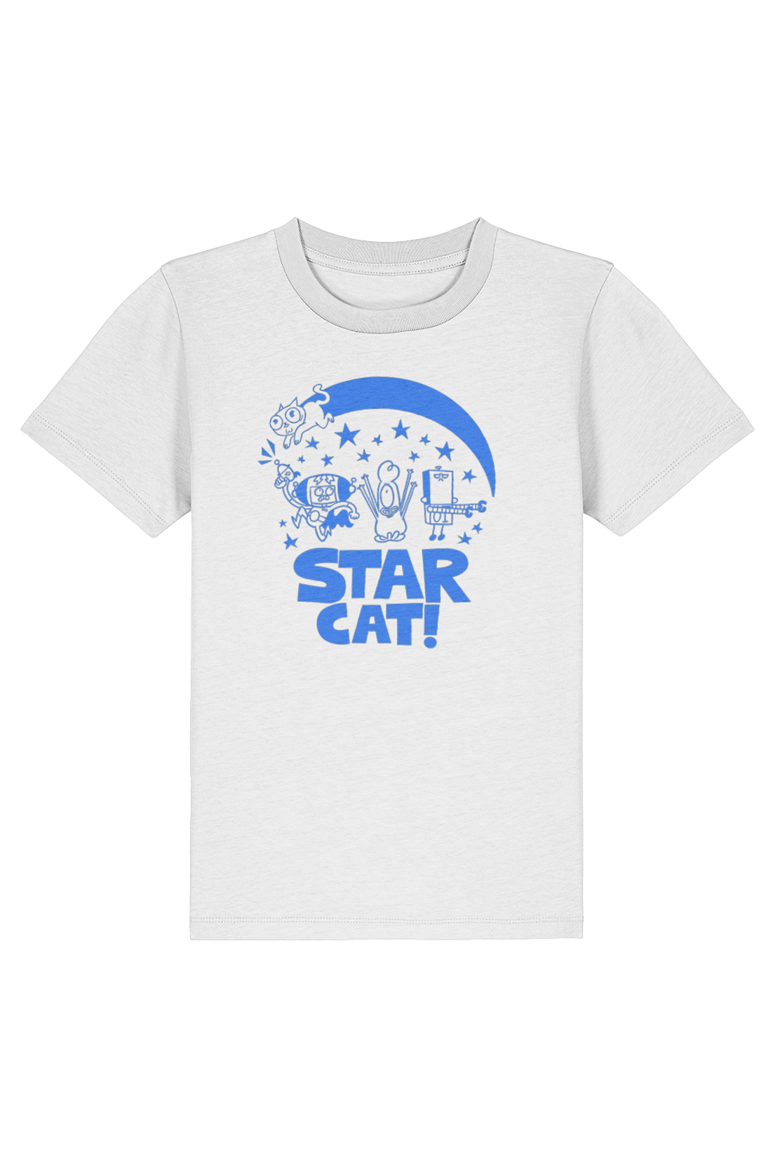 Star Cat Centre Groupshot kids t-shirt