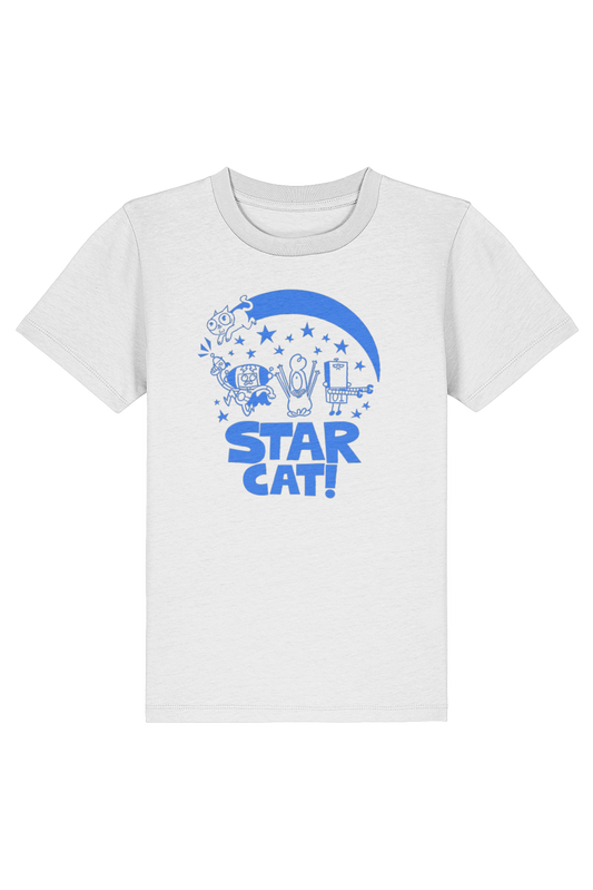 Star Cat Centre Groupshot kids t-shirt