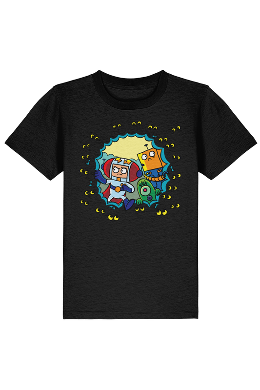 Star Cat Googly Eyes kids t-shirt