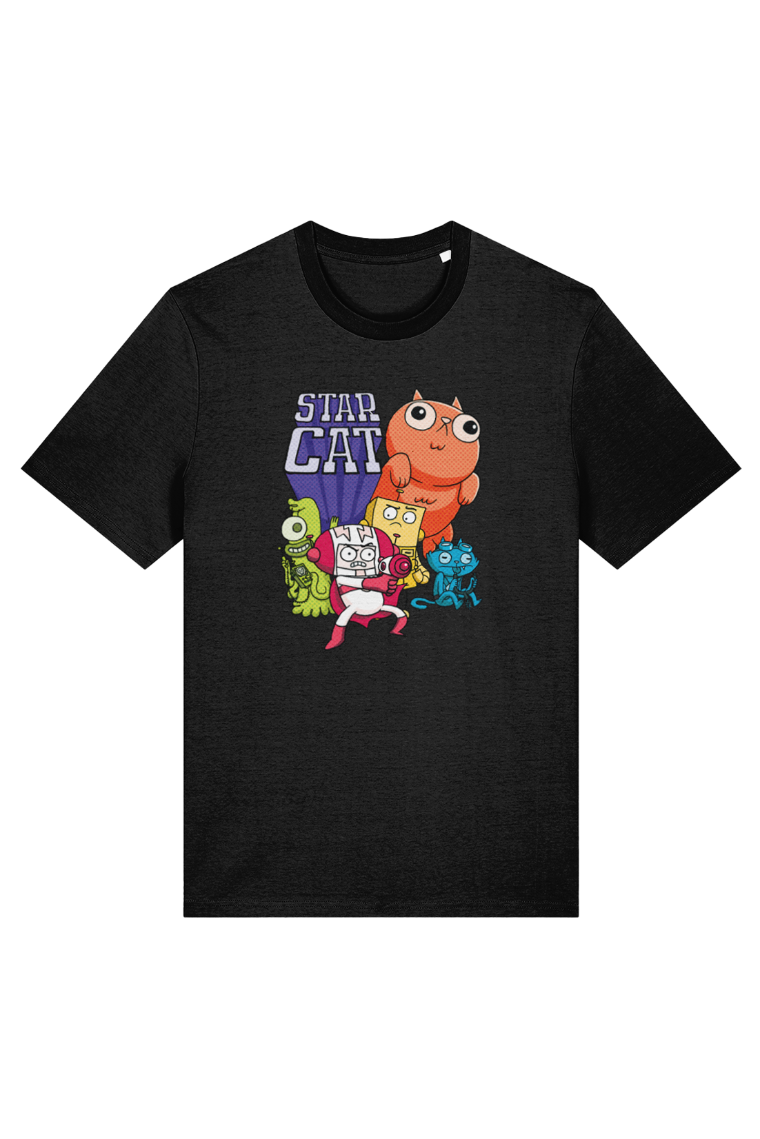 Star Cat Groupshot adult t-shirt