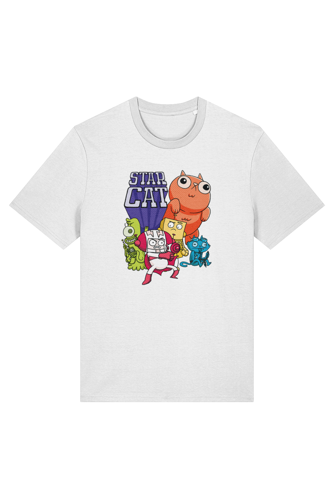 Star Cat Groupshot adult t-shirt