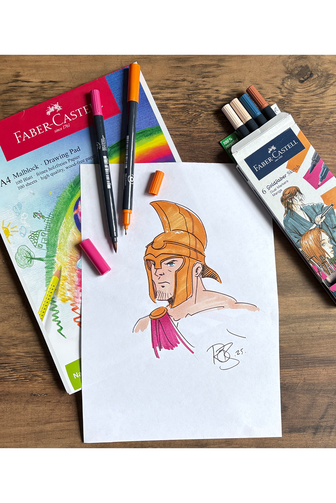 Faber-Castell Drawing Pad A4 (100 sheets)